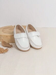 儿童休闲户外软底防滑平底鞋 - 白色 - 查看 4