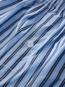 3 Pcs Men's Classic Plaid Striped Aro Pants Casual Boxer Briefs