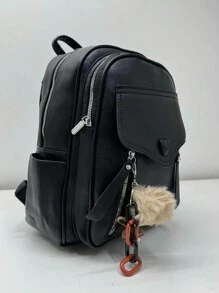 Women's Elegant Reinforced Leather Backpack