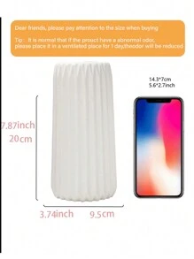 树脂花瓶，北欧风白色花瓶，可用作餐桌装饰、卧室装饰、置物架装饰，可爱波西米亚风花瓶，适合农舍、玄关、客厅、办公室装饰，也可用于生日、毕业、家居装饰、返校季、学习用品等场合，玻璃花瓶 - 彩色 - 查看 10