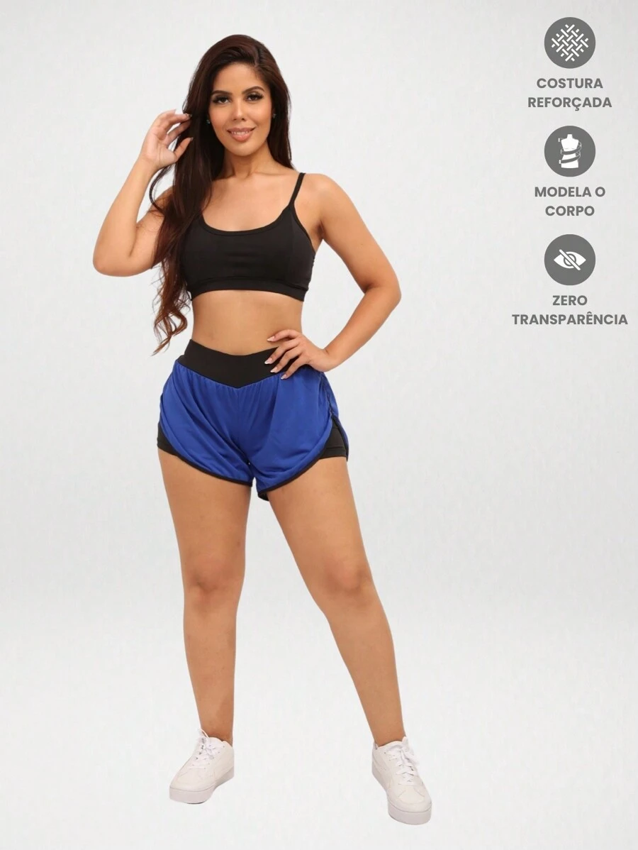 Women Sports Sets - Màu xanh lam - Xem 1