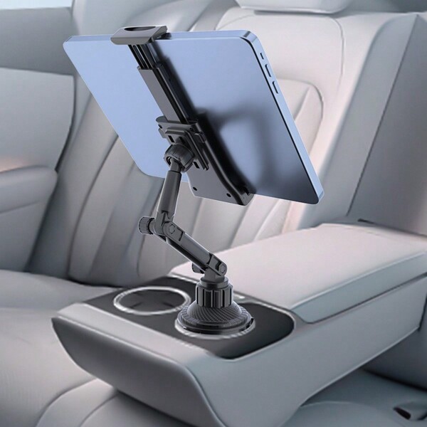 Cup Holder Cell Phone Holder For Car Mount, Car Cup Phone Holders For Car, Adjustable Cell Phone Holder For Tablets And Smartphones, Vehicle Compatible