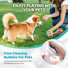 Pet Shower Gel Cologne (500ml) + Pet Foot Cleansing Bubble (150ml) - White - View 8