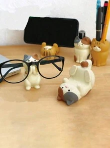 1pc Eyeglasses Holder, Slouchy Phone Stand, Desktop Decor, Suitable For Home, Office, Study, Dorm, Birthday, Christmas, Valentine's Day Gifts (Random Style), Gender Reveal Party, Perfect For Birthdays, Weddings, Parties, The Perfect Gift For Colleagues, Friends, And Family, Back To School