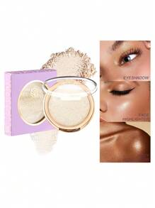 YOUNG VISION 1 盒装烘焙高光粉，偏光高光粉饼，用于塑造面部轮廓和鼻影 - 彩色 - 查看 18