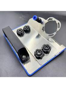 45-Degree Stainless Steel Angle Grinder Chamfering Tool For Tile & Woodworking - Portable Beveling Attachment, Assembly Required - 1 Item - View 5