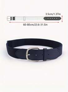 1pc Adjustable Kids Elastic Baseball Style Waistband - View 3