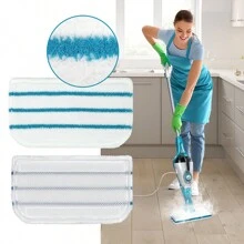 1/2/4Pcs Steam Mop Replacement Pads Compatible With Black+Decker SM1600, SM1610, SM1620, HSM13E1, HSMC1300FX, HSMC1321, HSMC1361SG SMP20 High Quality And Soft Microfiber Mop Replacement Cleaning Cloth For Kitchen Bathroom Cleaning Supplies Christmas - Multicolor - View 10