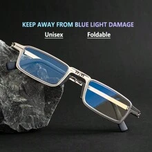 Ultra-Light Foldable High-Definition Reading Glasses, & Presbyopia Glasses With Strap & Case, Fashion Portable Vision-Enhancing Glasses For Men & Women - White - View 6