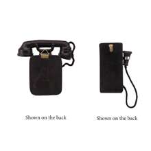 1 件复古壁挂式电话，酒吧风格家居装饰，壁挂复古手工装饰 - 彩色 - 查看 3