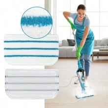1/2/4Pcs Steam Mop Replacement Pads Compatible With Black+Decker SM1600, SM1610, SM1620, HSM13E1, HSMC1300FX, HSMC1321, HSMC1361SG SMP20 High Quality And Soft Microfiber Mop Replacement Cleaning Cloth For Kitchen Bathroom Cleaning Supplies Christmas - Multicolor - View 7