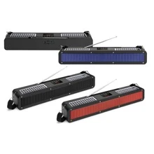 BOSSNEY Radio Bocina  Portátil Con  Bluetooth Usb Fm Solar - Azul - Ver 6