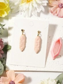 Lange geometrie vierkante klei snijders, polymeer klei snijder voor het maken van oorbellen zachte aardewerk oorbellen DIY oorbellen sieraden hangers klei gereedschap