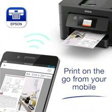 A4 Multifunction Wireless Inkjet Printer Epson WorkForce Pro WF-3820DWF High Speed Business Office Printer With Copy Scan Fax Functions - WF3820 - 查看 5