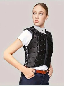 骑马背心男女通用户外护身骑马马术背心马术护身骑马装备