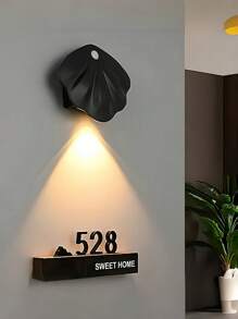 1 个贝壳形磁感应灯，无线安装，适用于室内壁灯、铭牌、楼梯间和走廊灯，智能 LED 可充电运动传感器灯，床头传感器小夜灯，3 色可调光，长按调光，USB 可充电，使用前请充满电（500mAh 电池可长时间运行） - 彩色 - 查看 4