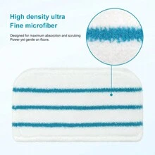 1/2/4Pcs Steam Mop Replacement Pads Compatible With Black+Decker SM1600, SM1610, SM1620, HSM13E1, HSMC1300FX, HSMC1321, HSMC1361SG SMP20 High Quality And Soft Microfiber Mop Replacement Cleaning Cloth For Kitchen Bathroom Cleaning Supplies Christmas - Multicolor - View 6