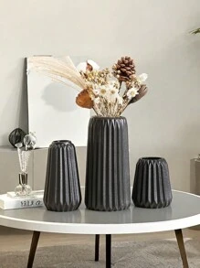 树脂花瓶，北欧风白色花瓶，可用作餐桌装饰、卧室装饰、置物架装饰，可爱波西米亚风花瓶，适合农舍、玄关、客厅、办公室装饰，也可用于生日、毕业、家居装饰、返校季、学习用品等场合，玻璃花瓶 - 彩色 - 查看 8