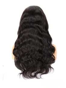 180% 密度 4x4 波浪蕾丝前假发 真人发丝 预拔透明前部无胶假发 真人发丝 含婴儿发 自然发际线 女士假发 万圣节服装 - SNatural - 查看 8