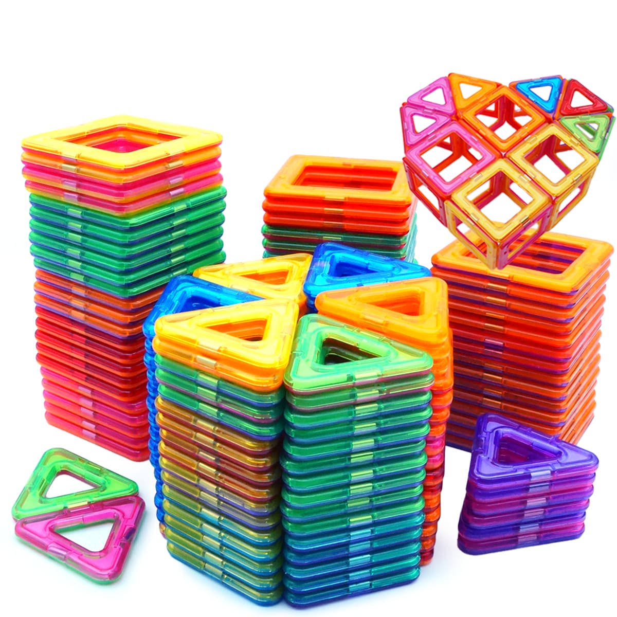 30pcs Magnetic Building Blocks, Large Size Diy Magnetic Toys, Designer Construction Set For Children, Creative Toy Gift (Random Color),Magnetic Blocks,Magnetic Tiles,Building Blocks,Magnetic Blocks,Magnetic Toys,Boys Toys