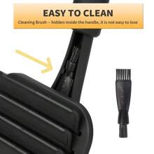 NUBACK Back Shavers For Men Long Handle(DIY), Body Hair Trimmer For Men, Mens Grooming Kit With 8 Replacement Blades 2 Adjustable Length Handles, Shave Wet Or Dry Shaving Hair Removal Body Groomers