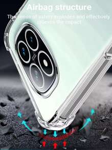 Reinforced Transparent Protector Heavy Duty Acrigel For Redmi Note 14 Pro 5G - 無色 - 查看 3