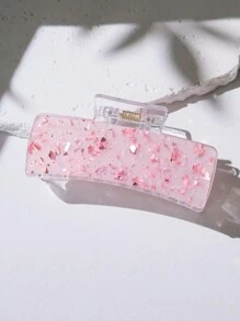 1個客製化比賽日加油隊名彩虹字體髮夾，伴娘禮物，個性化姓名髮爪，婚禮髮飾，生日禮物，派對小禮，開學季，教師禮物，可愛，Y2K，美學，給她的 - 方塊發爪 - 查看 13