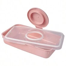 PORTA LENCO UMEDECIDO COM VEDAÇÃO E TAMPA INFANTIL