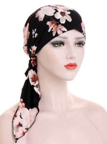 1 件装男士保暖针织帽带帽檐纯色弹力透气针织混纺滑雪帽冬季秋季 - 彩色 - 查看 19