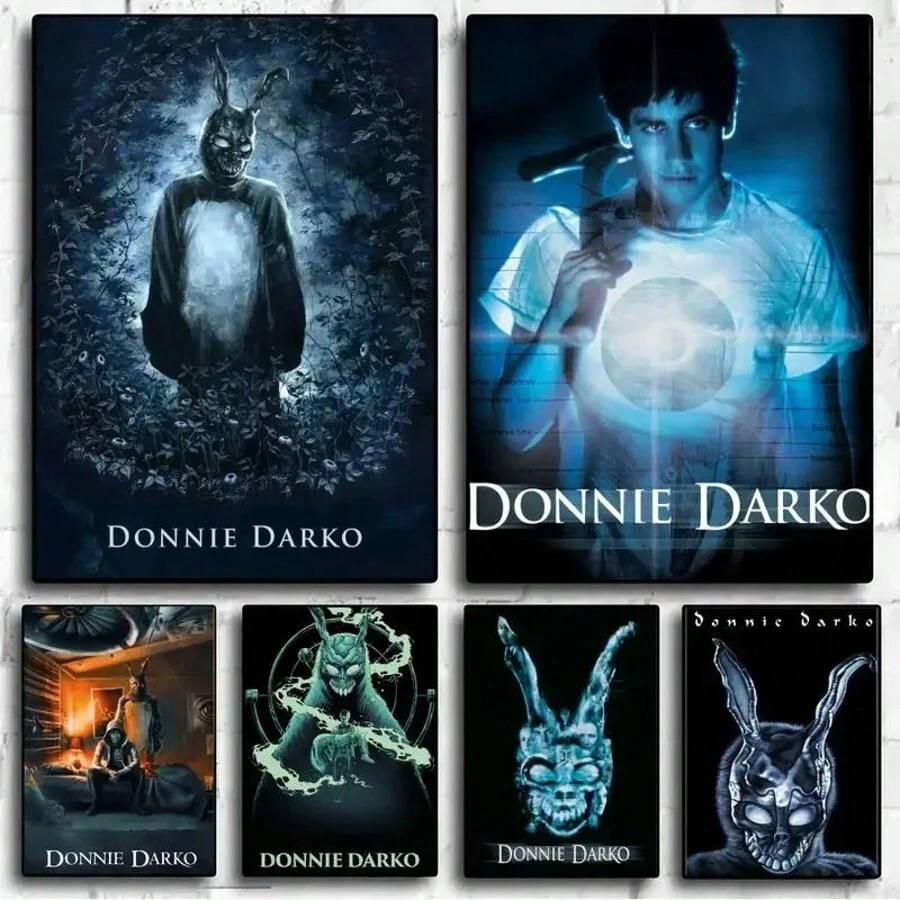 1PC Movie Donnie Darko POSTER Wall Pictures For Living Room Fall Room Decoration Canvas Painting Frameless