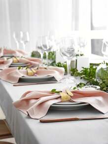 5 件金色餐巾环、金属叶散装餐巾环、布餐巾架环 复活节婚礼仪式餐桌装饰 情人节派对生日装饰、伴娘求婚、婚礼装饰、新娘沐浴、单身派对、婚礼仪式