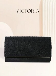 Linda bolsa de mão com glitter, lantejoulas, luxuosa, brilhante, decorada com strass, elegante, para noite, para festeiras, para mulheres, para jantares de noiva, perfeita para festas, casamentos, bailes de formatura, jantares/banquetes, coquetéis