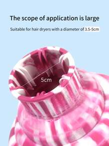 1 szt. dyfuzor do suszarki do włosów, silikonowa nakładka dyfuzora do suszarki do włosów, do stylizacji loków, suszenia i masażu włosów, idealna do większości modeli suszarek do włosów, dyfuzor do suszarki do włosów, powrót do szkoły, niezbędne akcesoria podróżne i wakacyjne, akcesoria do włosów dla kobiet - Wielokolorowe - Zobacz 4