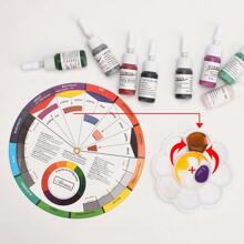 ATOMUS 3-Piece Tattoo Ink Wheel, Tattoo Paper Card Supplies, Rotary Mixed Tattoo Accessories - Multicolor - View 2