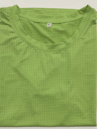 CAMISETA MALHA GELADA GOLA REDONDA POLIAMIDA FITNESS ESPORTIVA