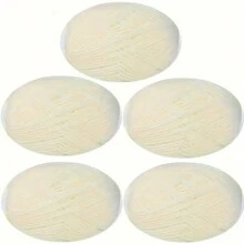5 stuks ultrazachte handgehaakte stof, voor haken, breien en meerkleurige garens, doe-het-zelf-knutselgarens, 4-draads garen voor doe-het-zelf-sjaal, muts, trui, haakpakketten voor beginners, comfortabel en gezond leven