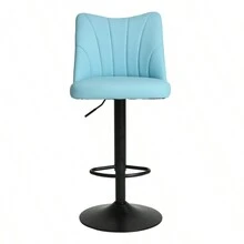 Swivel Bar Stools Set Of 2,Height Adjustable Counter Stool,Modern Armless Faux Leather Barstool Chairs With Backs For Kitchen Island - Nhiều màu - Xem 10