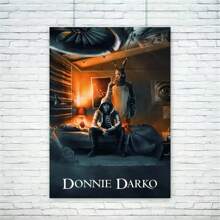 1PC Movie Donnie Darko POSTER Wall Pictures For Living Room Fall Room Decoration Canvas Painting Frameless