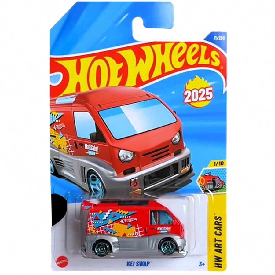 Mattel C4982 1:64 比例玩具基本车，适合 3 岁及以上儿童，庆祝车（款式可能有所不同）