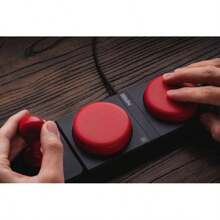 8Bitdo Retro Mechanical Keyboard 87 Keys Bluetooth 2.4G USB-C Hot Swap Gaming Keyboard Dual Super Buttons Super Stick For Windows Android C64 Edition - Black1 - View 8