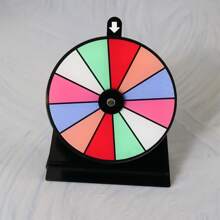 6-Inch Prizes Roulette Spinning Wheel Prizes - Colorful Tabletop Roulette Wheel Spins With Fortune Spinning Games Carnival And Trade Show Dry Rub Mark Holiday Party Games - Multicolor - View 6