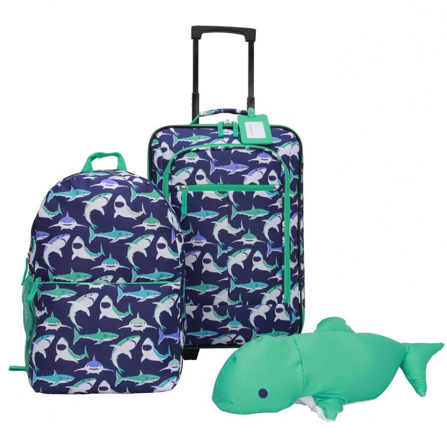 CRCKT 18" 4 Pieces Luggage Set, Shark, (.Com Exclusive) - Apricot - View 1