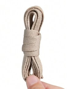 New Colorful Polyester Flat Shoelaces, Solid Color Laces For Canvas Shoes, Sneakers
