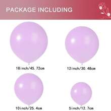 高品质乳胶气球套装 18/12/10/5 英寸派对装饰气球适合生日、情人节婚礼、毕业派对、新季节新娘送礼会、性别揭示派对装饰气球 - 彩色 - 查看 39