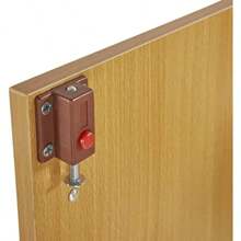 Beech Office Storage Cupboard 2 Door Bookcase With Lock 75cm Tall Desk Height Desktop Extension 750mm - Beech1 - View 6