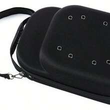 Bolsa De Transporte De Gran Capacidad Para Gorras De Béisbol - Negro - Ver 10