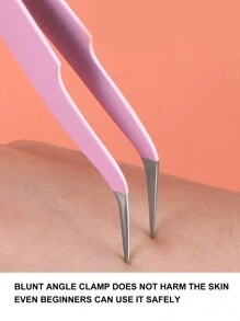 Waloshow 10pcs Eyelash Tweezers For Women,Stainless Steel Tweezers Set Curved Tweezers Precision Lash Tweezers For Eyelash Extensions Pointed Tweezers For Crafts Rhinestone Picker Tool