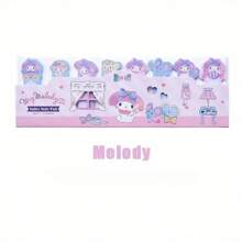 Sanrio Sanrio Character Shaped Sticky Notes, Indexing Marker Stickers, Cute Cartoon Office Supplies