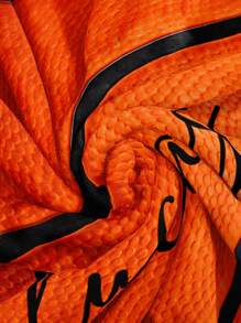 1 chiếc chăn bóng rổ có tên tùy chỉnh - Chăn tròn vải nỉ mềm mại mới lạ dành cho người yêu thể thao, dùng cho mọi mùa, giường, ghế sofa, ghế dài, văn phòng, du lịch và ý tưởng quà tặng, phong cách đương đại - dễ chăm sóc, hoàn hảo cho giấc ngủ trưa, cắm trại và du lịch - bóng rổ - Xem 6