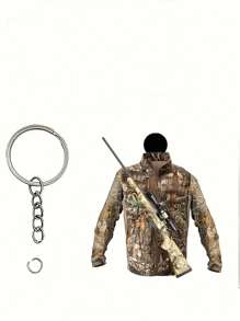 2D Acrylic Hunting Themed Keychain, Perfect Gift For Hunting Enthusiasts, Suitable For Personalized Dog Keychains On Thanksgiving, Christmas And Halloween - Lightweight Backpack Hanging Accessory, Ideal For Party And Birthday Gifts Car Accessories Bag Charm Backpack For School Cute Goth Y2k Bag Accessories Lanyards With Id Holder Car Accessories Bag Charms - Multicolor - View 16